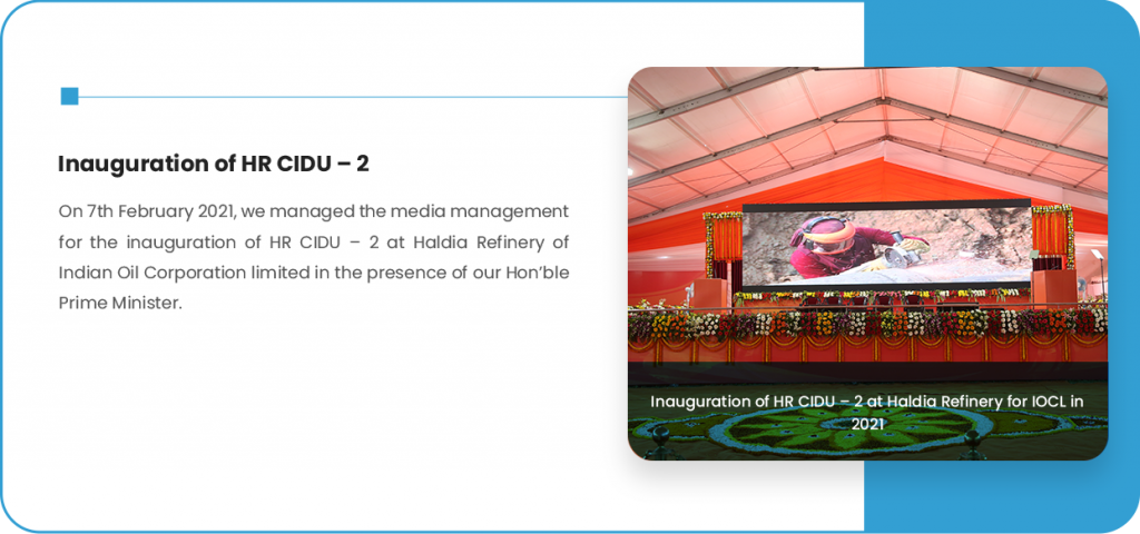 Inauguration of HR CIDU – 2